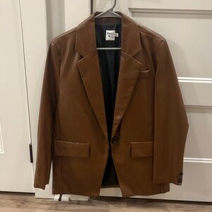 Princess Polly Chestnut Brown Blazer